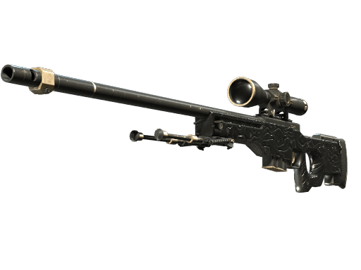 AWP | Black Nile (Well-Worn)
