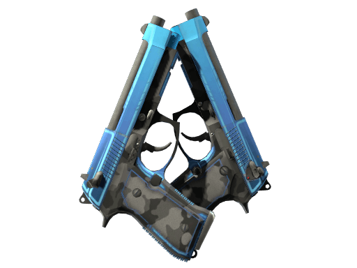 Dual Berettas | Urban Shock (Well-Worn)