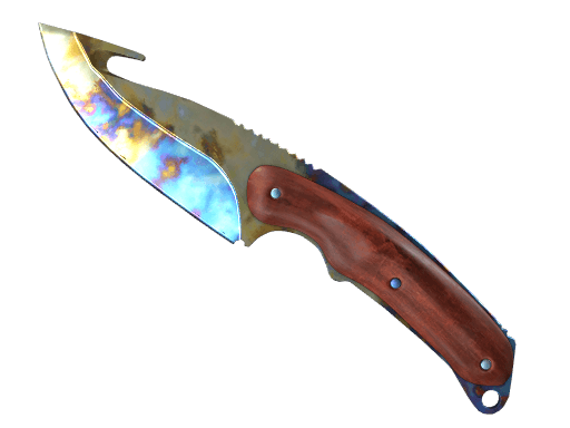 ★ Gut Knife | Case Hardened (Well-Worn)