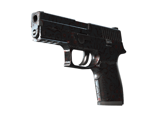 P250 | Dark Filigree (Well-Worn)