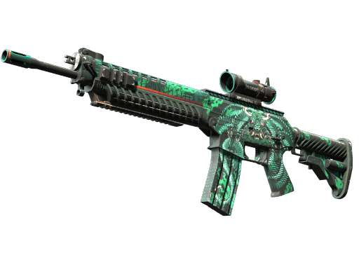 SG 553 | Dragon Tech (Field-Tested)