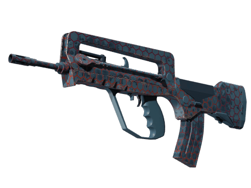 FAMAS | Hexane (Well-Worn)