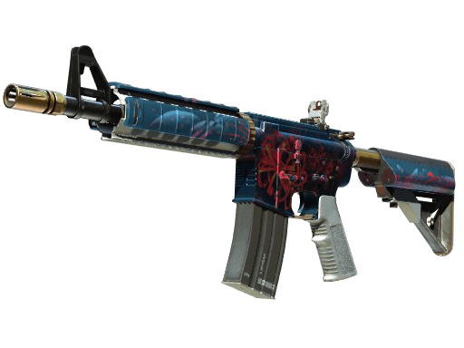 M4A4 | Spider Lily (Battle-Scarred)