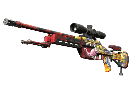 SSG 08 | Bloodshot (Well-Worn)