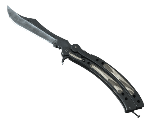 ★ Butterfly Knife | Black Laminate (Minimal Wear)