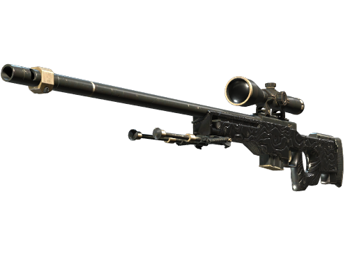 AWP | Black Nile (Well-Worn)