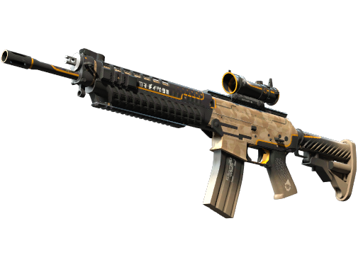 SG 553 | Triarch (Battle-Scarred)