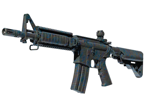 M4A4 | Dark Blossom (Well-Worn)