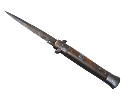 ★ Stiletto Knife | Rust Coat (Battle-Scarred)